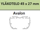 Avalon siini mõõdud