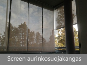 Päikesekaitse Screen-rulookardinad Päikesekaitse Screen-rulookardinad