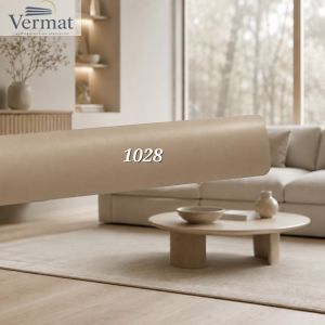 25 mm pindpaigaldatav ribakardin, tavaline – värv 1028 matt helepruun