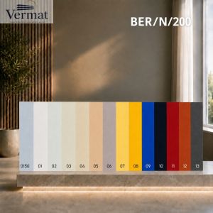 Ketiga rulookardin – BER/N/200 valgust läbilaskva rulookangaga