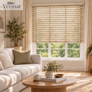 Bambusest ribakardin 50 mm – värv 50-120 Beige