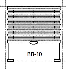 BB10-mehhanismiga voldikkardin