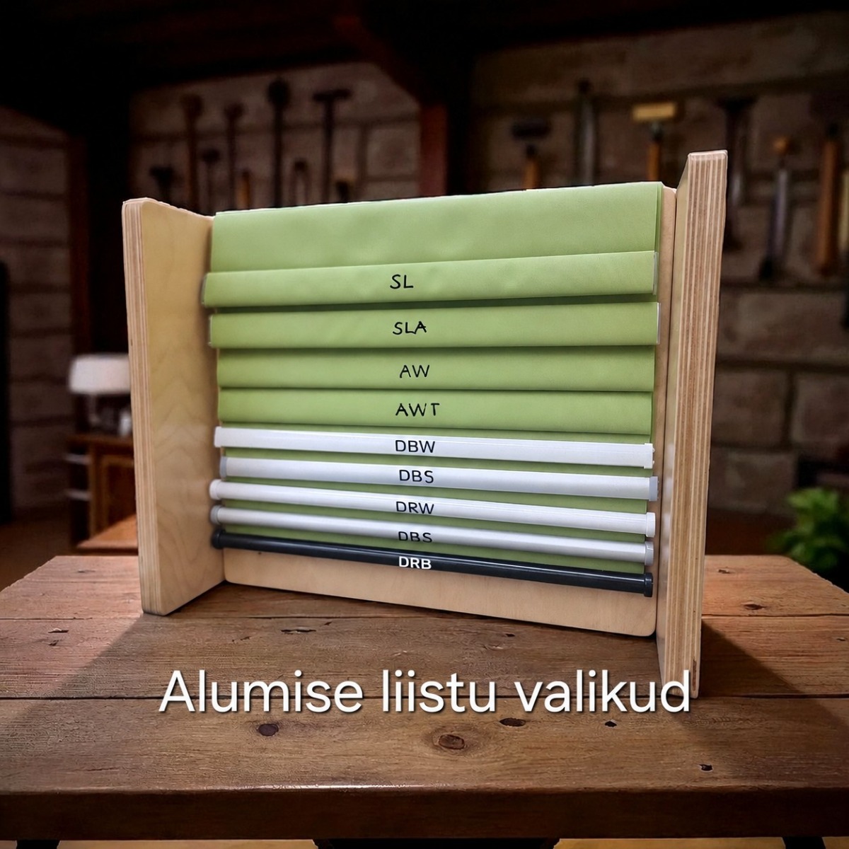 Ketiga juhitava rulookardina alaliistude valik