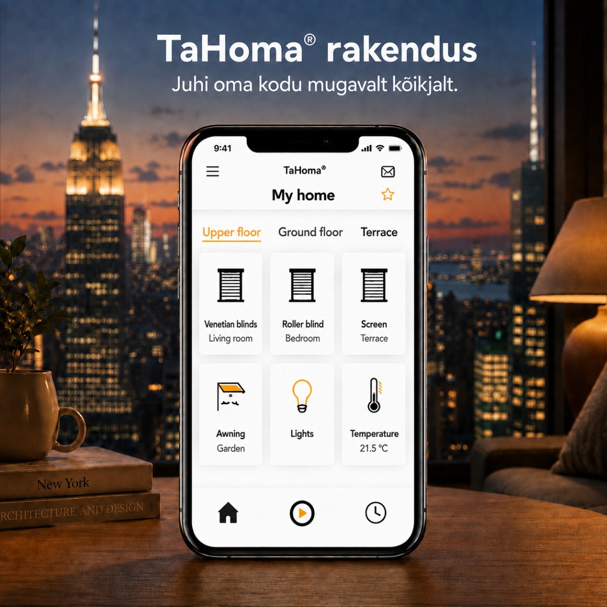 TaHoma Switch WiFi juhtimiskeskus